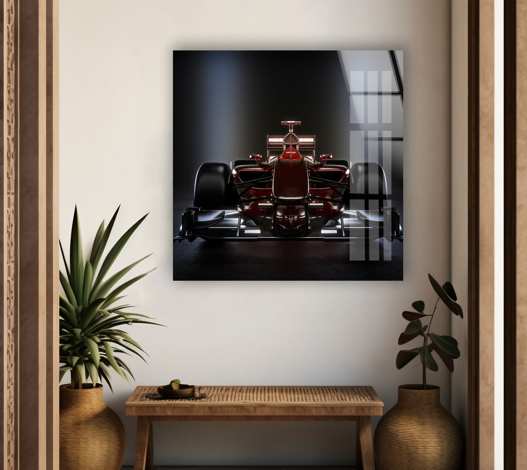 Formula Car Tempered Glass Wall Art - MyPhotoStation