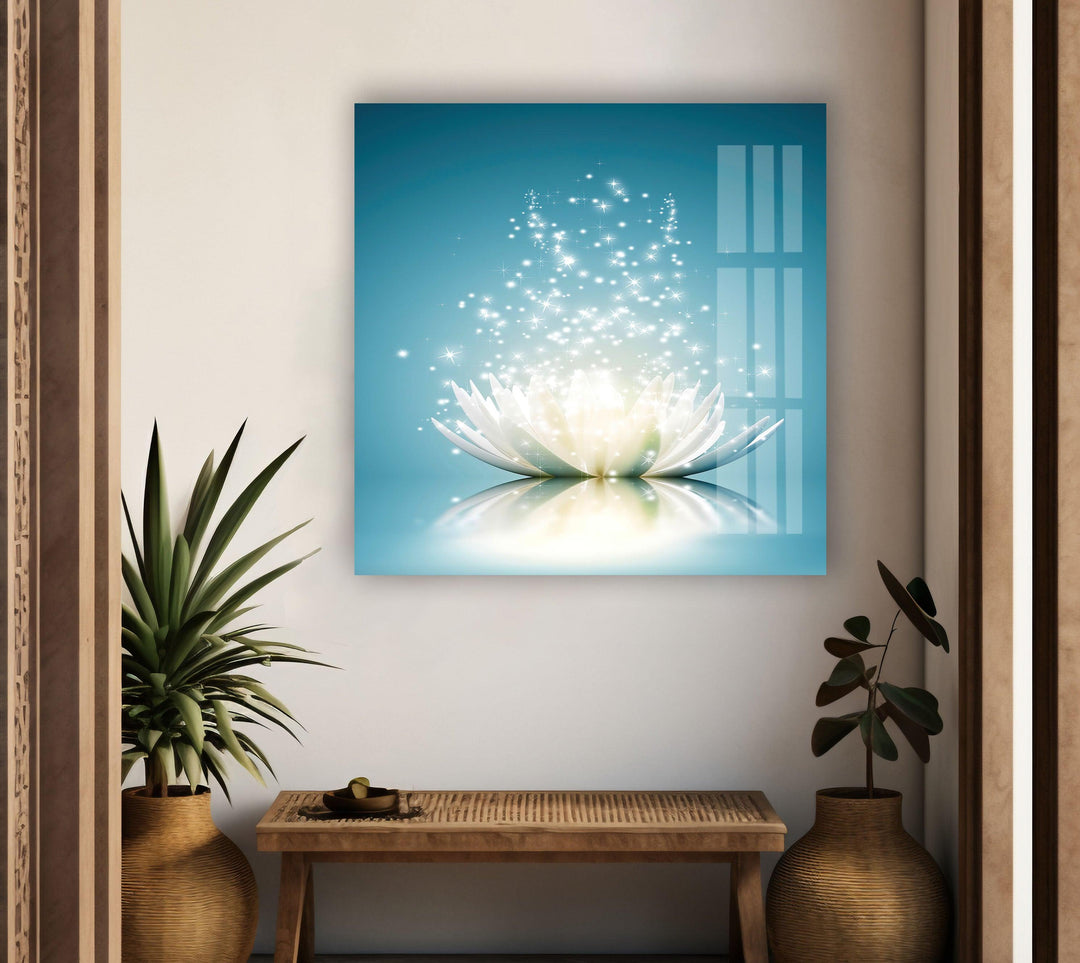 Flower Tempered Glass Wall Art - MyPhotoStation - Our modern glass wall art will make your living room look better, or you can choose glass wall art for the living room to make a captivating center point. Our glass wall hanging choices make it easy and stylish to show off glass art, glass panel art, and glass panel artwork. With glass photo prints, you can keep your favorite memories alive forever as photographs or pictures on glass that look like they're coming to life.