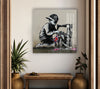 Banksy Tempered Glass Wall Art - MyPhotoStation - Artdesigna Glass Printing Wall Arts - Buy Banksy Art