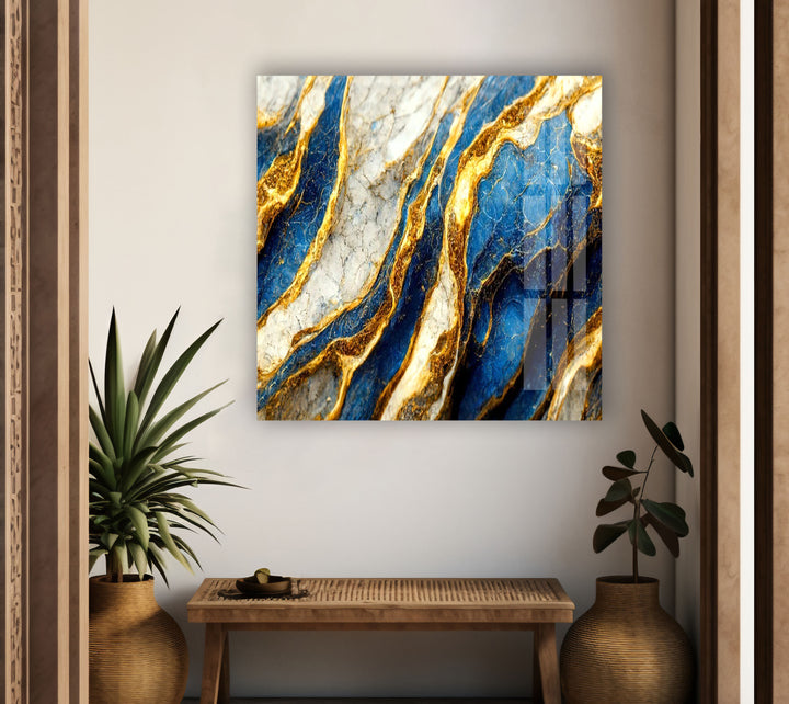 Abstract Tempered Glass Wall Art - MyPhotoStation