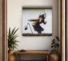 Banksy Tempered Glass Wall Art - MyPhotoStation - For those who prefer a more intimate setting, our Banksy prints for sale and Banksy art prints offer a variety of smaller options that still pack a punch. These prints are perfect for creating a curated gallery wall or adding a touch of street art to your personal space. Each print is crafted with the same attention to detail and quality as our larger pieces.