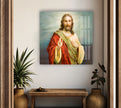 Jesus of Nazareth Glass Photo Prints for Wall