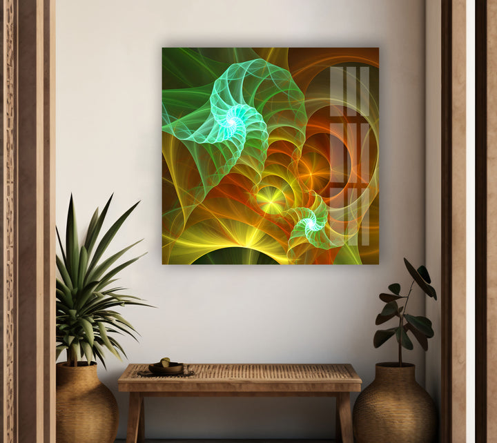 Decorative Colorful Abstract Glass Wall Art large glass photo prints, glass wall photos
