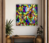 Geometric Mosaic Futuristic Glass Wall Art large glass photo prints, glass wall photos