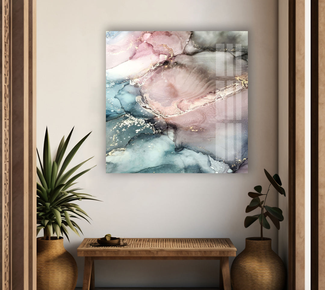 Abstract Tempered Glass Wall Art - MyPhotoStation