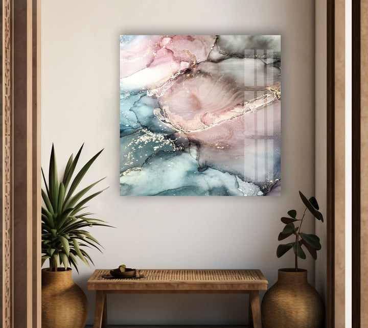 Abstract Tempered Glass Wall Art - MyPhotoStation