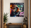 Hindu Colorful Buddha Glass Photos | Glass Wall Art & Decor