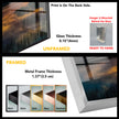 Sunset View  Tempered Glass Wall Art
