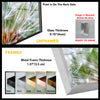 White Dandelion Seed Glass Wall Art, large glass photo prints, glass wall photos