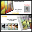 Colorful Stained Tempered Glass Wall Art