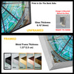 Christ Window Tempered Glass Wall Art