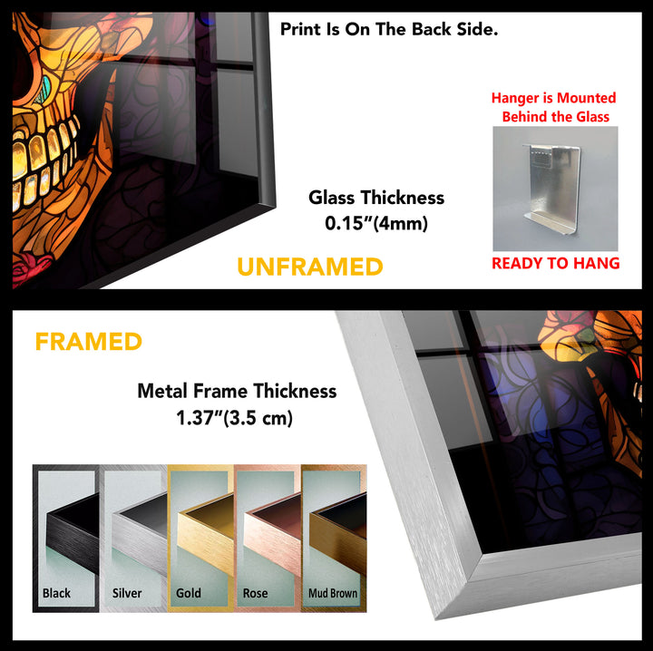 Stained  Tempered Glass Wall Art - MyPhotoStation