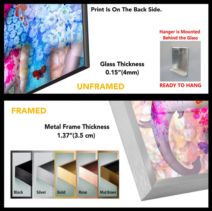 Modern Animal Tempered Glass Wall Art - MyPhotoStation