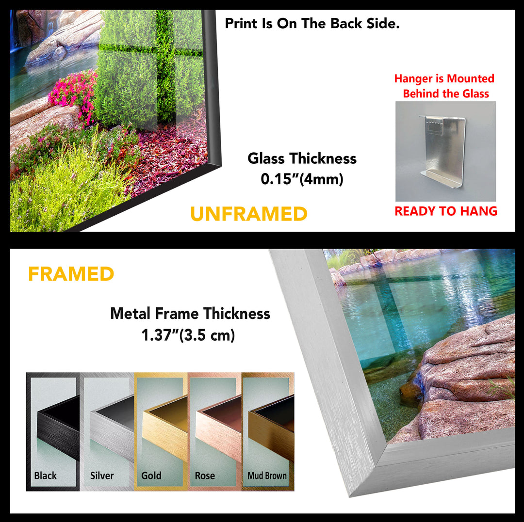 Beauty Nature Place Glass Wall Art