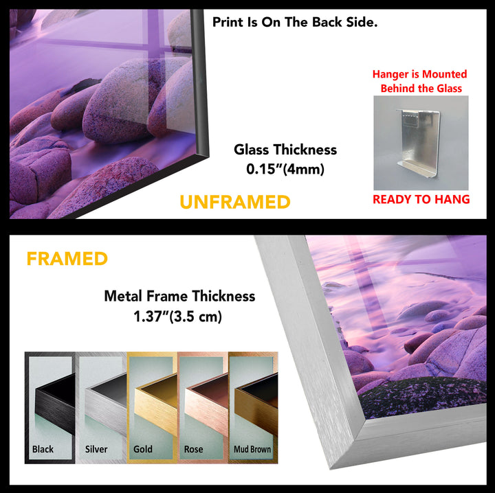 Landscape View Tempered Glass Wall Art - MyPhotoStation