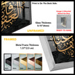 Modern Islamic Tempered Glass Wall Art - MyPhotoStation