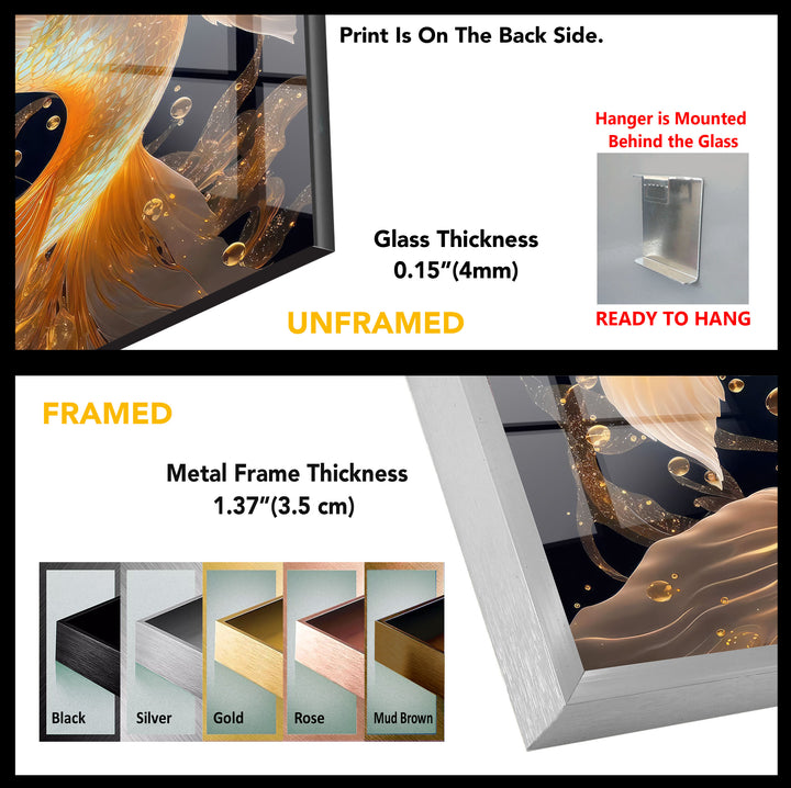 Fish Tempered Glass Wall Art - MyPhotoStation