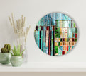 Stained Window Glass Art Tempered Glass Wall Art