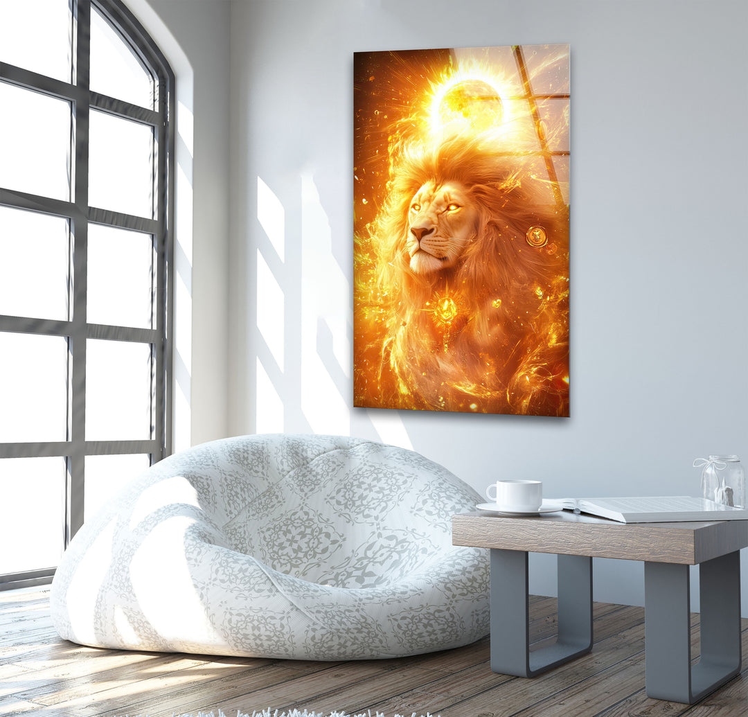 Zodiac Goddess Glass Wall Art glass image printing, glass prints from photos
