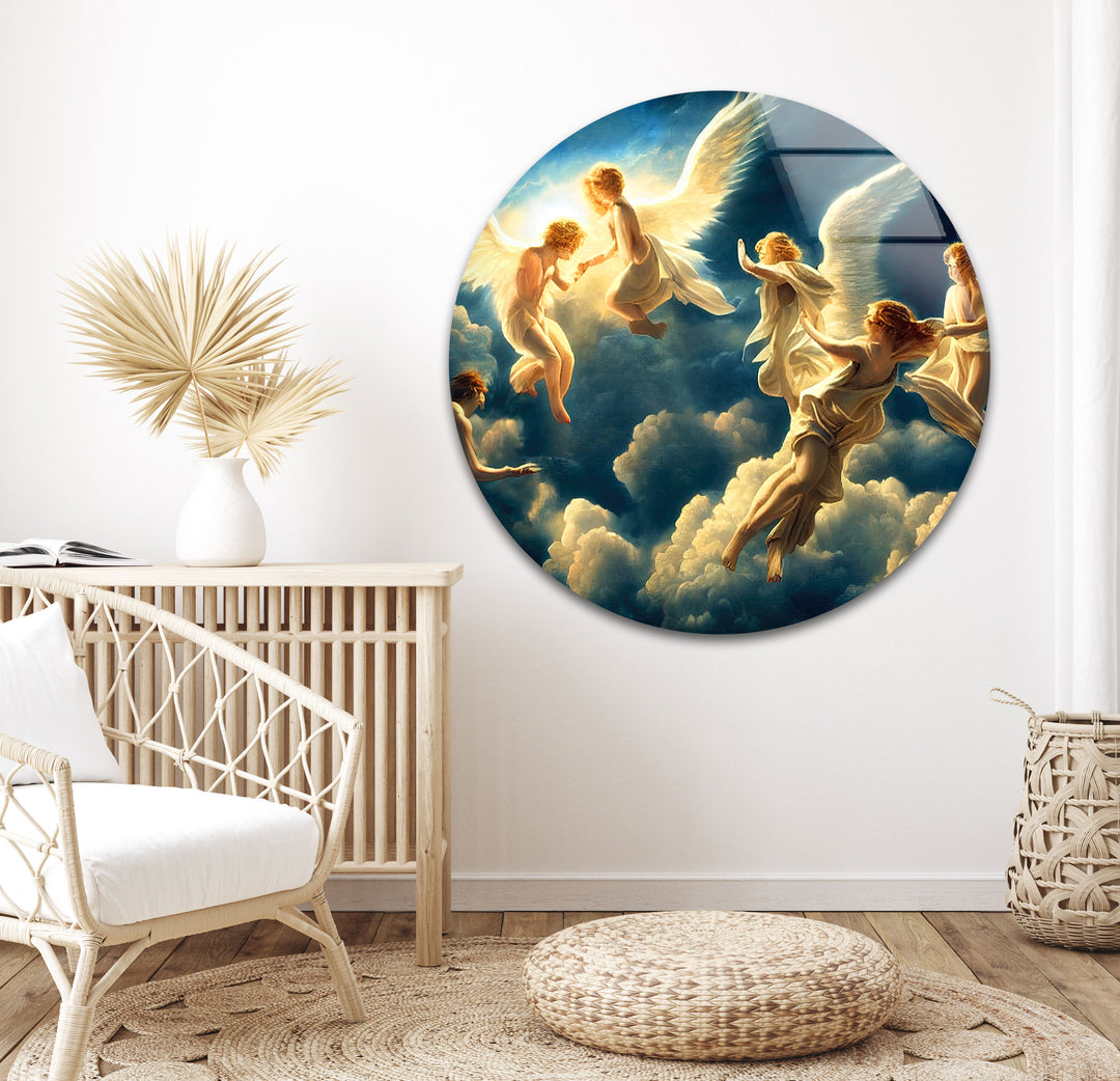 Heaven and Angels Photographs on Glass Easily