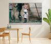 Banksy Love Glass Wall Art - Artdesigna Glass Printing Wall Arts - Banksy Art Prints