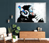 Banksy Dj Monkey Glass Wall Art . Purchasing Banksy art has never been easier. With our convenient online store, you can purchase Banksy art from the comfort of your home. Whether you are looking to buy Banksy art for yourself or as a gift, our user-friendly platform makes it simple and secure to find the perfect piece.