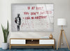 Banksy Tempered Glass Wall Art - Discover Banksy wall art for sale and bring unique, provocative designs into your home. Shop our extensive collection of Banksy art prints, including large Banksy wall art pieces, and make a bold statement with authentic Banksy paintings for sale.