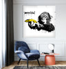 Banksy Pulp Fiction Bananas - Find the best Banksy paintings for sale and add a touch of modern street art to your decor. Our Banksy art for sale includes a variety of prints, paintings, and original pieces. Purchase Banksy art and enhance your living space with iconic imagery.