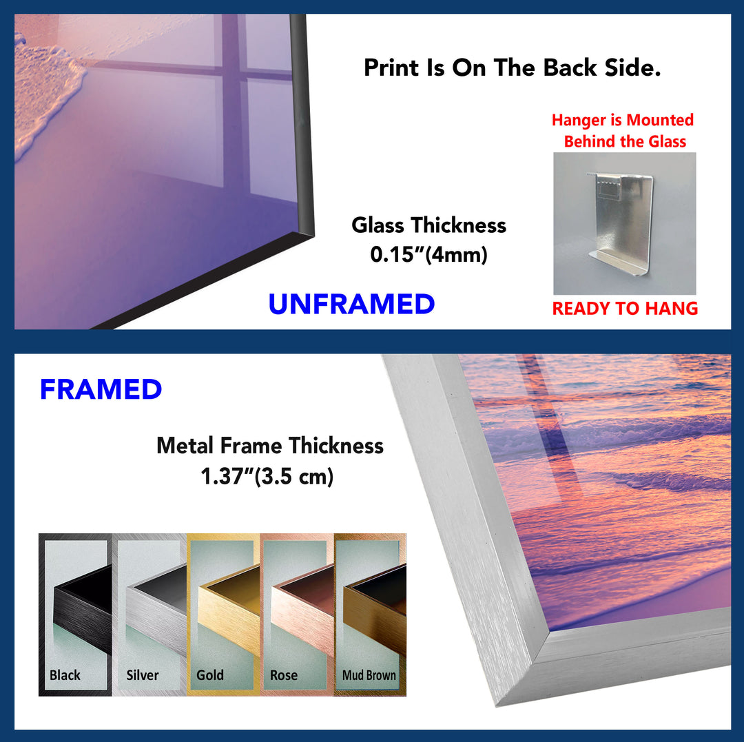 a picture of a glass window with different frames