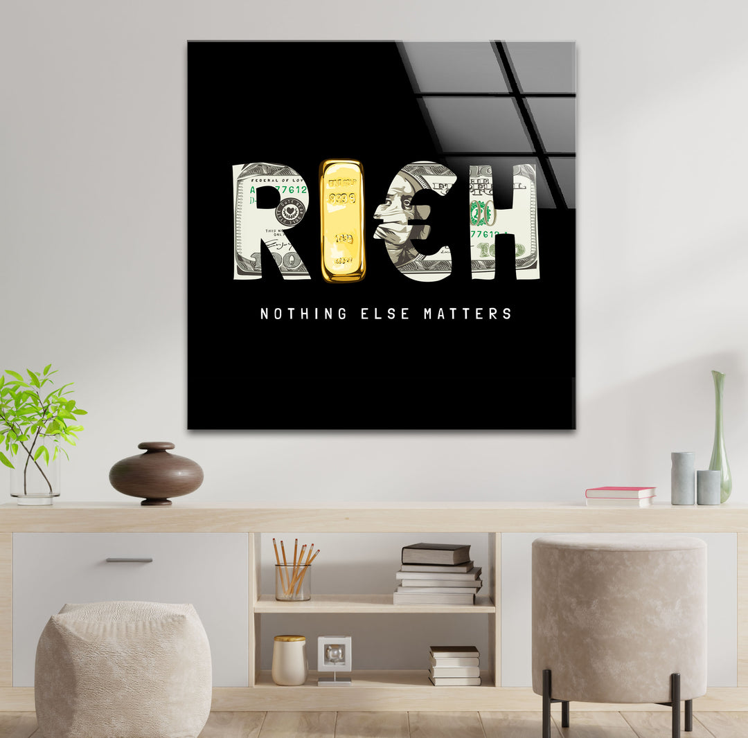 Rich Nothing Else Matters Cool Wall Art & Stained Glass Panels