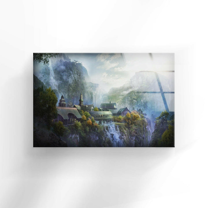 Lord Of The Rings Landscape Glass Wall Art glass photo prints, glass picture prints