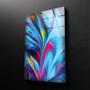 Blue Abstract Tempered Glass Wall Art - MyPhotoStation