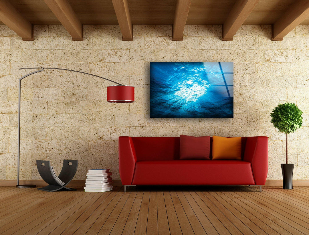 Ocean Deep View Tempered Glass Wall Art - MyPhotoStation