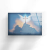 Cross Crucifix Glass Wall Pictures | Artistic Wall Decor