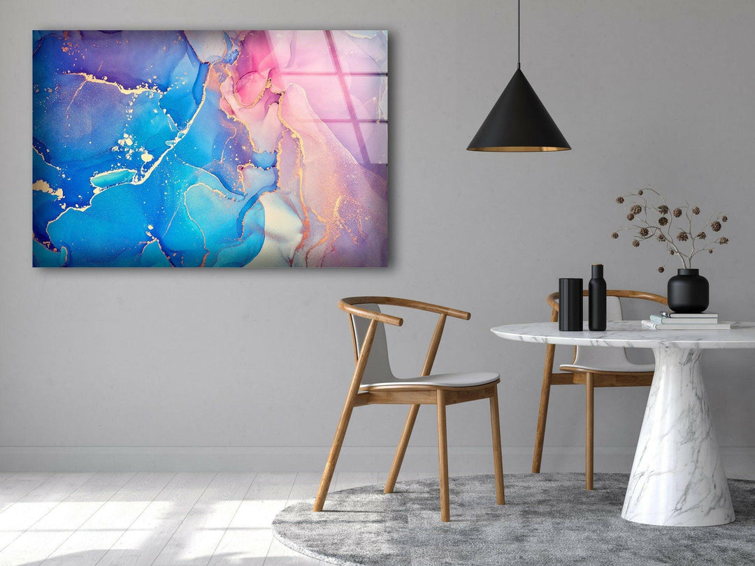 Alcohol ink art Prints & Tempered Glass Art