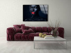Red Lips Cool Art Prints & Tempered Glass Art
