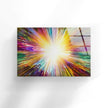 Colorful Modern Abstract Tempered Glass Wall Art - MyPhotoStation