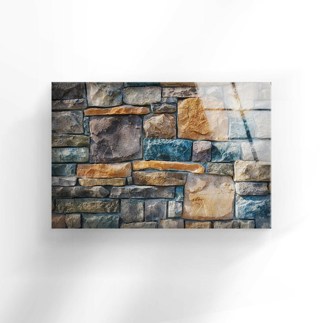 Brick Wall Tile Glass Wall Art artdesigna