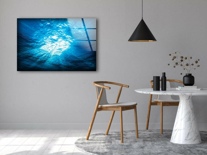 Ocean Deep View Tempered Glass Wall Art - MyPhotoStation