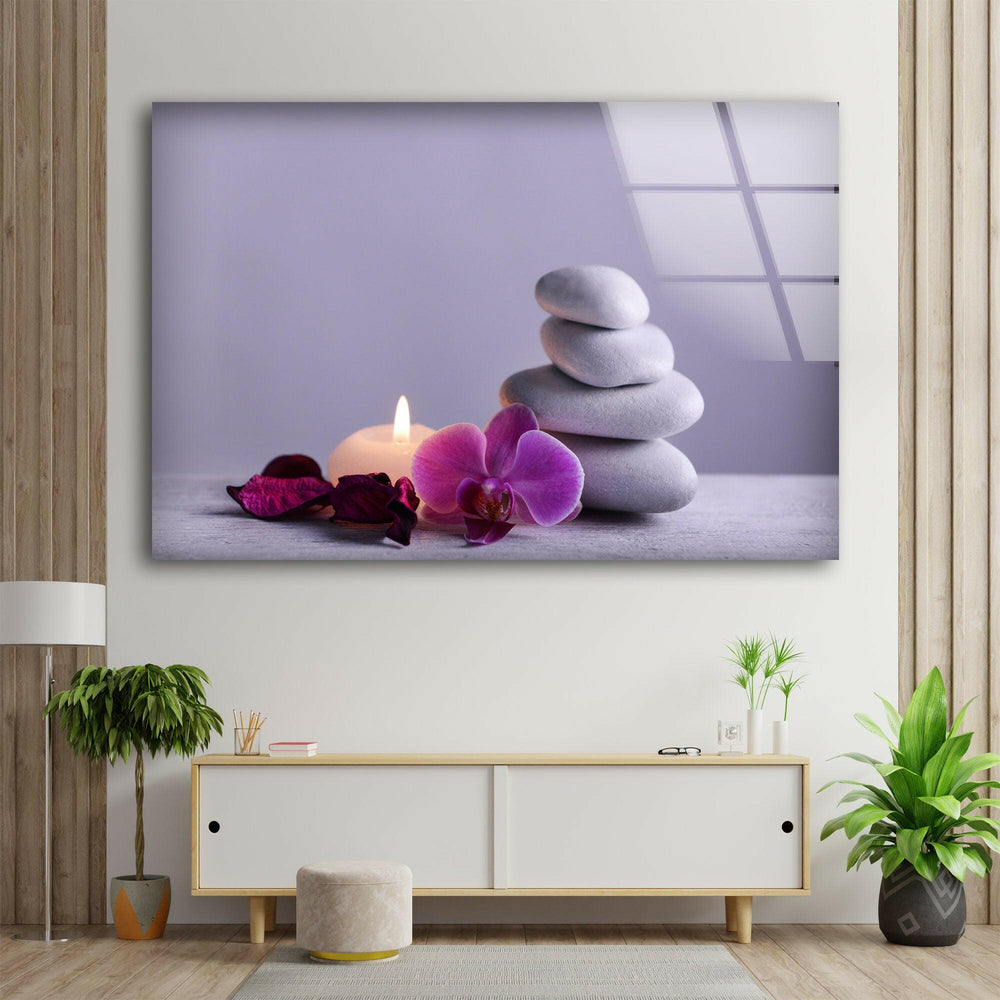 Spa Stone Abstract Glass Photos & Cool Art Prints