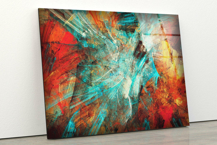 Large Glass Wall Art Abstract Designs