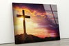 In Christ Ministry Glass Art Painting Pieces