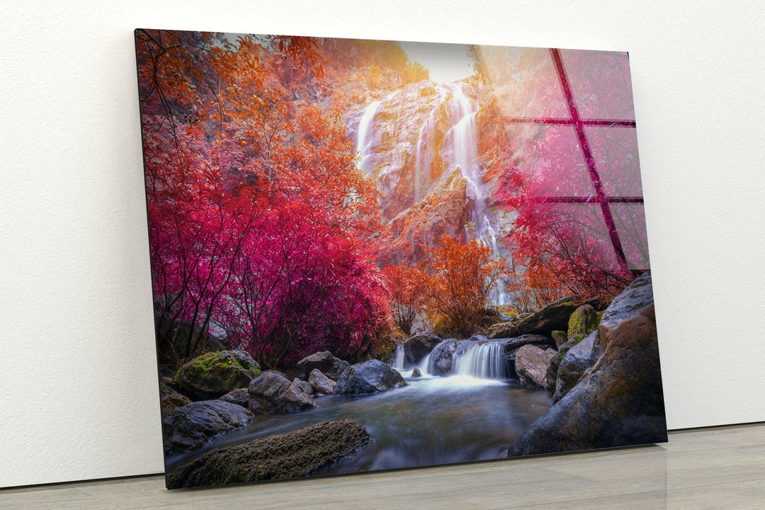 Khlong Lan Glass Wall Art custom glass photo prints, large glass prints