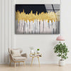 Black and Gold Abstract Tempered Glass Wall Art - MyPhotoStation