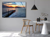 Sea View Tempered Glass Wall Art