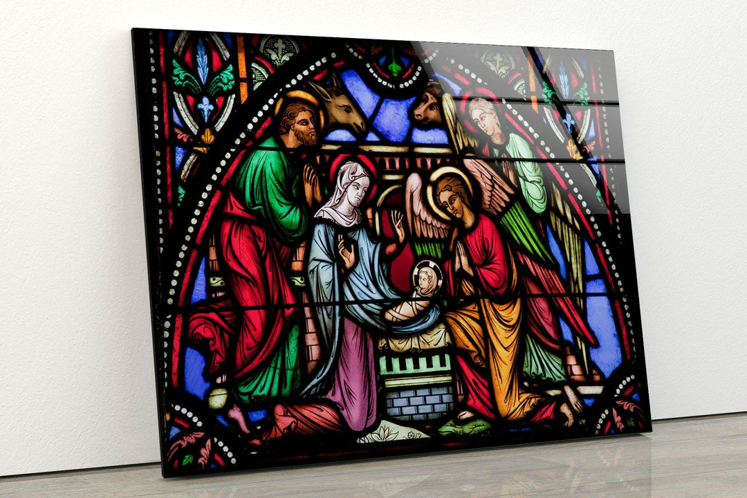 Christ Window  Glass Wall Decor for Homes