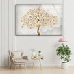 Decorative Floral Tempered Glass Wall Art