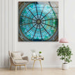 Christ Window Tempered Glass Wall Art