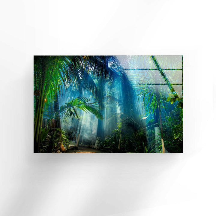 Amazon Rainforest Glass Wall Art large glass photo prints, glass wall photos