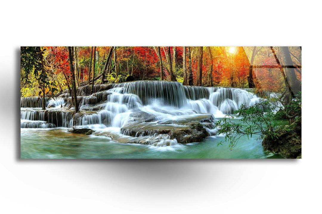 Nature Landscape Glass Wall Art, print on glass, glass printed photos